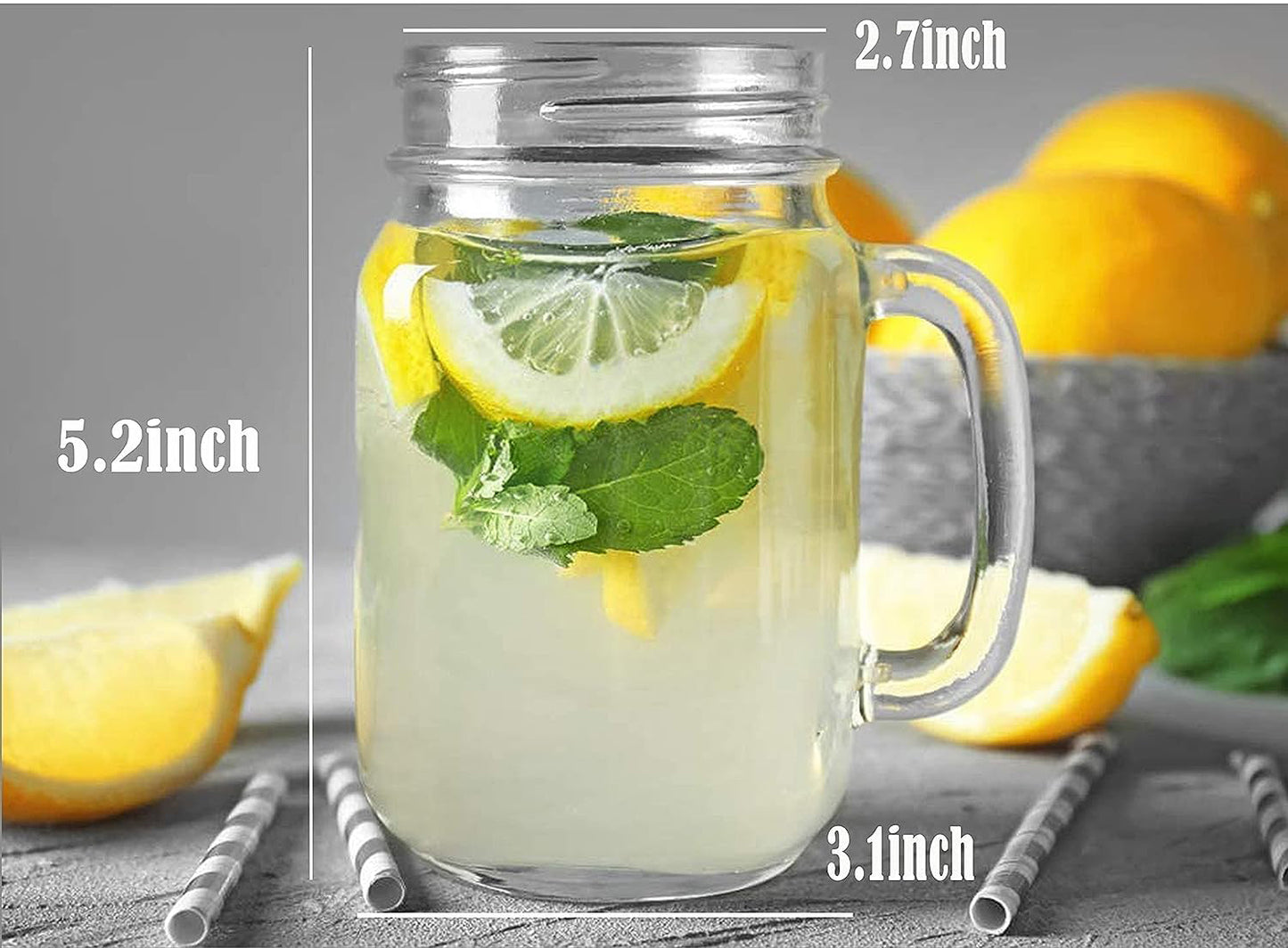 Mason Jar Mugs for Wedding//Wedding Gift//Place Setting Wedding//Gift for Wedding Guests