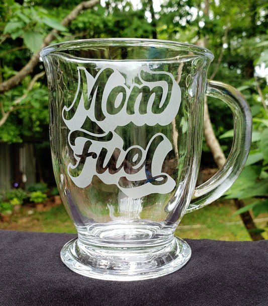Mom Fuel Coffee Mug, Mom Birthday, Fun Mom Gift from Kids