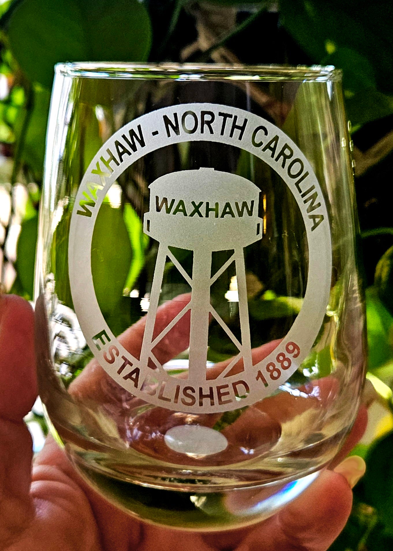 Waxhaw Wine Glass