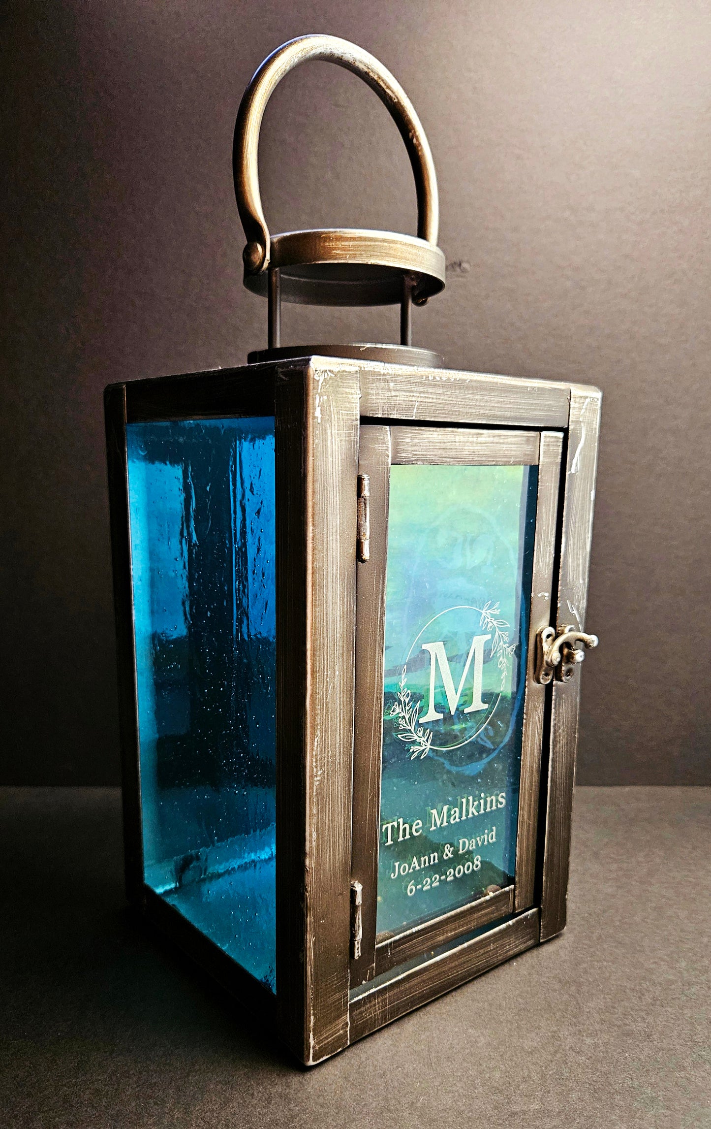 Stained Glass Wedding Lantern