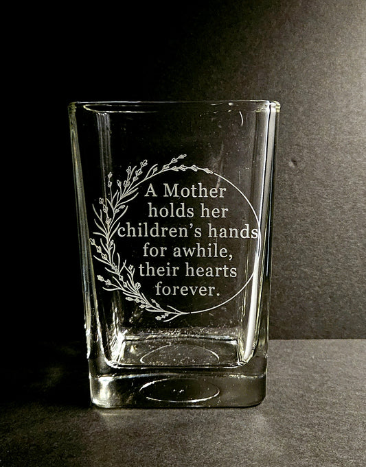 Mother's Poem 6" Vase, Mother's Day Gift.