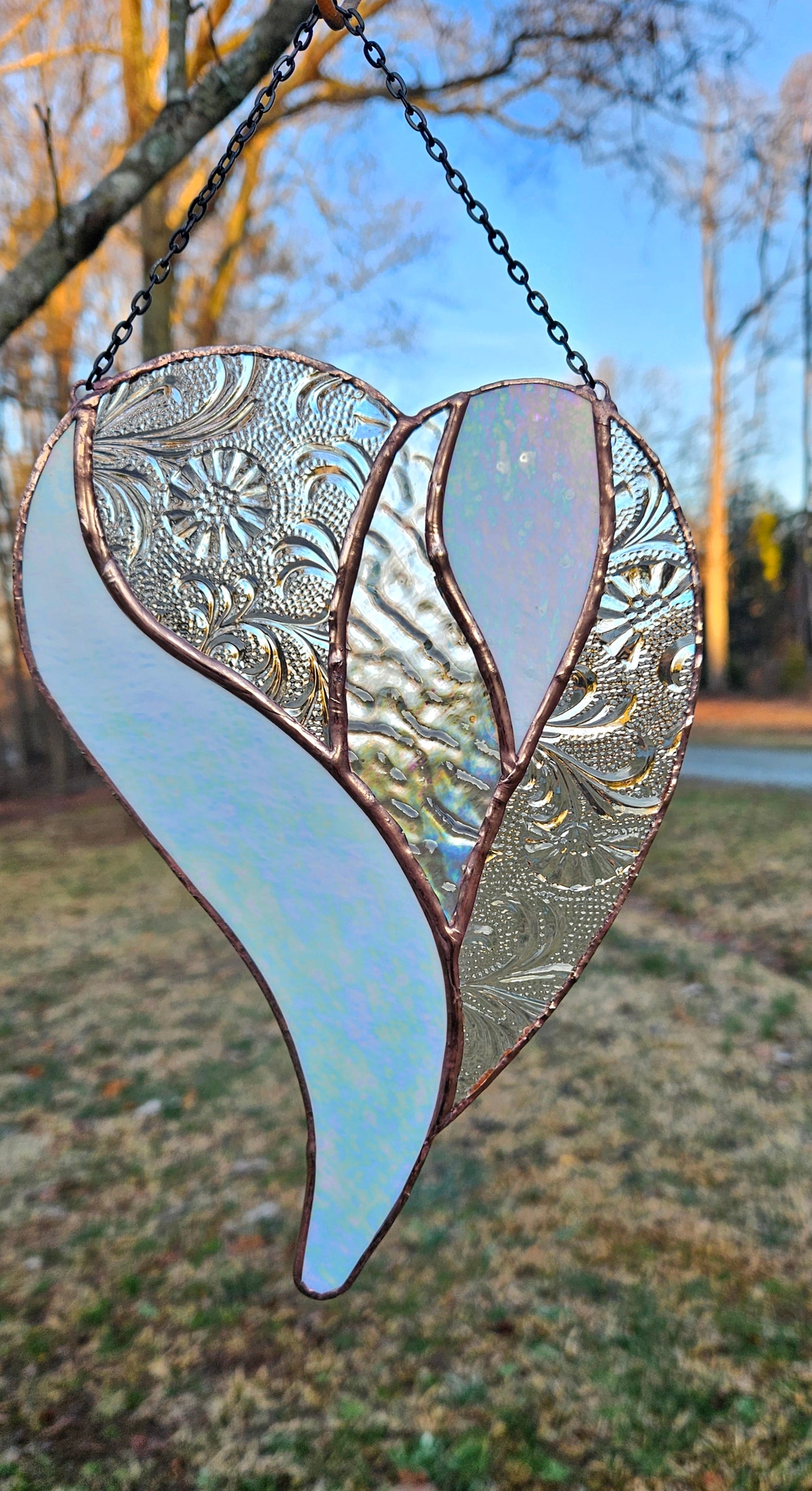 Large Heart Sun Catcher