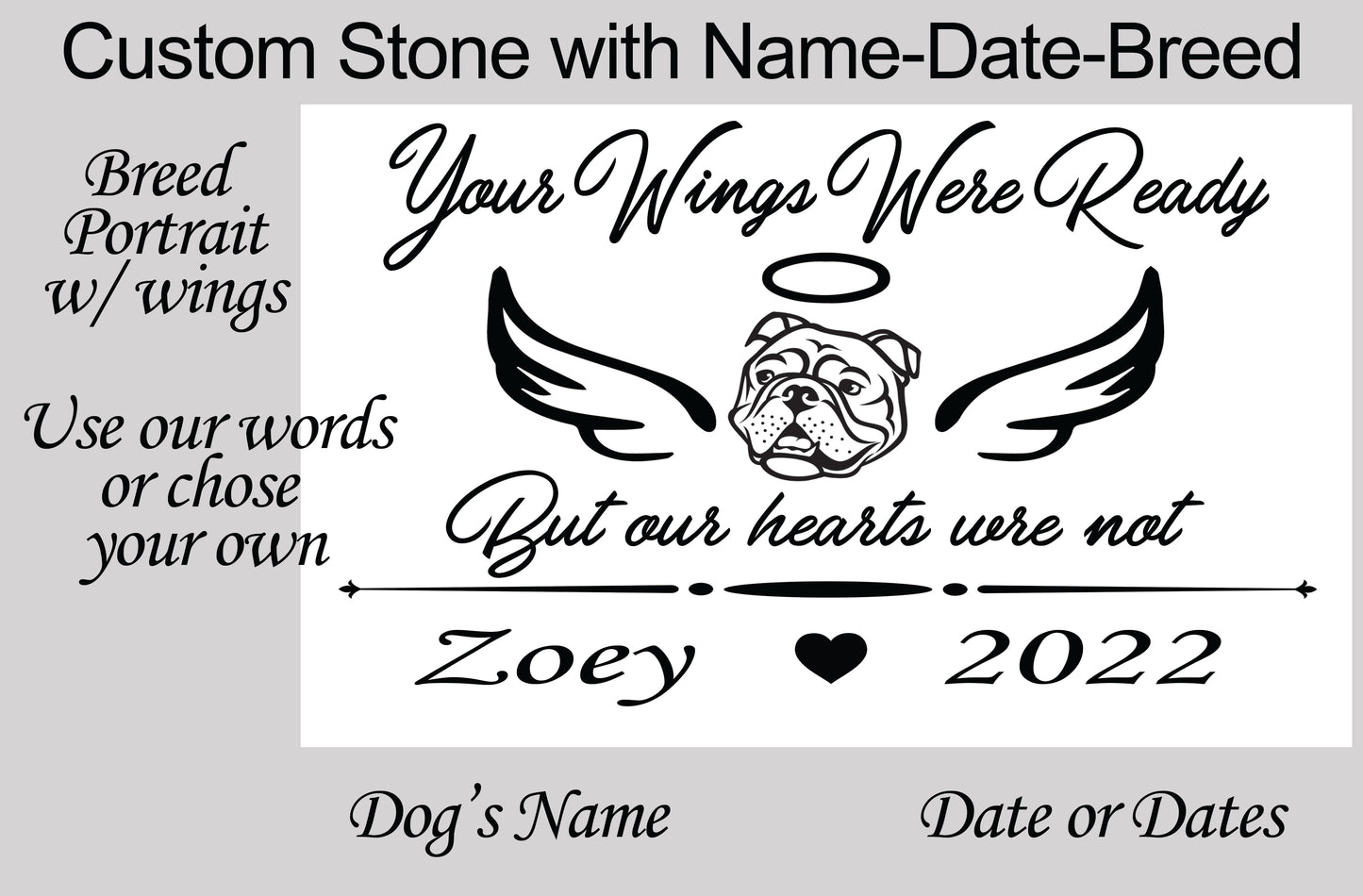 Memorial Pet Stone