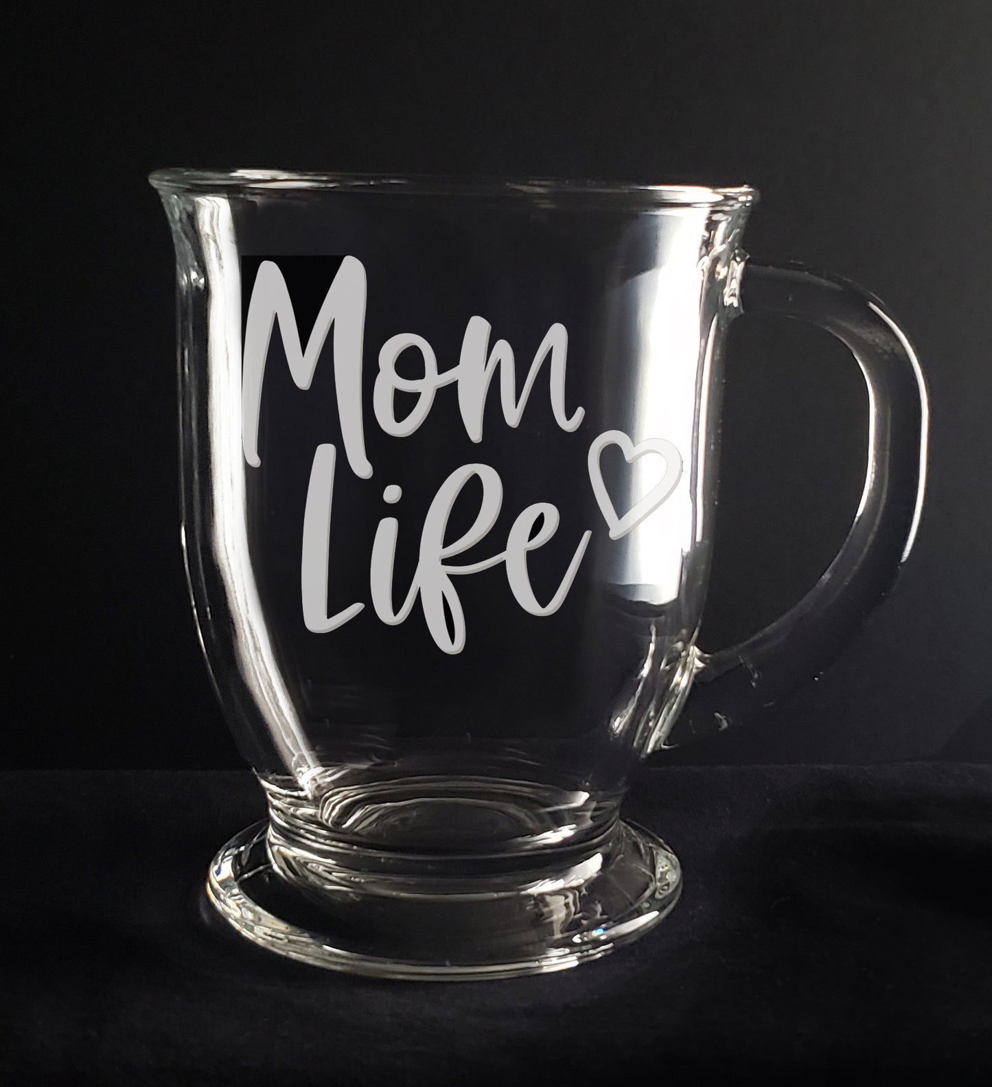 Mom Life Engraved Coffee Mug, Mom Birthday, Fun Mom Gift from Kids